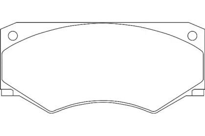 Wagner WBP20465A Колодки гальмівні Wagner WBP20465A Колодки гальмівні
