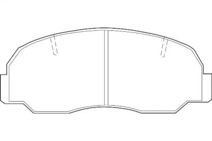 Wagner WBP21243A Brake pads