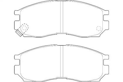 Wagner WBP21647A Brake pads Wagner WBP21647A Brake pads