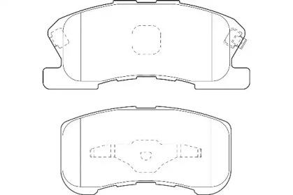 Wagner WBP23497A Колодки гальмівні Wagner WBP23497A Колодки гальмівні