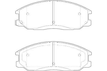 Wagner WBP23569A Колодки гальмівні Wagner WBP23569A Колодки гальмівні