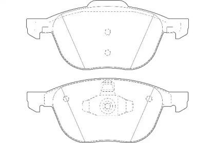 Wagner WBP23723A Колодки гальмівні