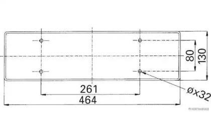 Elparts 83840585 Lamp assy rear