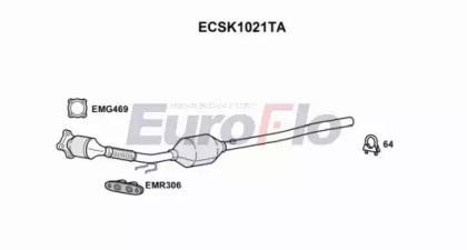 Euroflo ECSK1021TA Каталізатор Euroflo ECSK1021TA Каталізатор