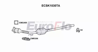 Euroflo ECSK1030TA Каталізатор Euroflo ECSK1030TA Каталізатор