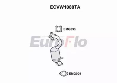 Euroflo ECVW1088TA Катализатор Euroflo ECVW1088TA Катализатор