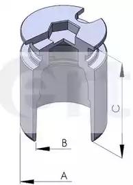 ERT 150198-C Поршень корпус скобы тормоза ERT 150198-C Поршень корпус скобы тормоза