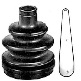 Metalcaucho 01343E Dust boot kit axle joint Metalcaucho 01343E Dust boot kit axle joint