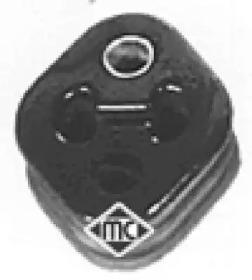 Metalcaucho 02636 Exhaust pipe support Metalcaucho 02636 Exhaust pipe support