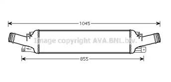 Ava AI4294 Радіатор інтеркулера Ava AI4294 Радіатор інтеркулера