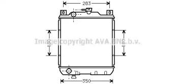 Prasco SZ2018 Радіатор охолодження двигуна Prasco SZ2018 Радіатор охолодження двигуна