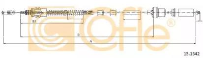 Cofle 15.1342 Трос сцепления