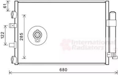 Van Wezel 18005484 Конденсер Van Wezel 18005484 Конденсер