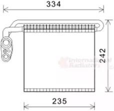 Van Wezel 1800V461 Конденсер Van Wezel 1800V461 Конденсер