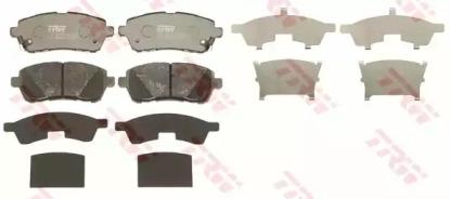 TRW GDB3437 Brake pads