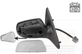 Van Wezel 1829828 Дзеркало зовнішнє заднього виду Van Wezel 1829828 Дзеркало зовнішнє заднього виду