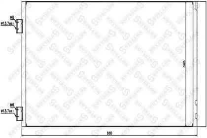 Stellox 10-45724-SX Конденсер Stellox 10-45724-SX Конденсер