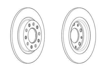 Jurid 563106JC Brake disc Jurid 563106JC Brake disc