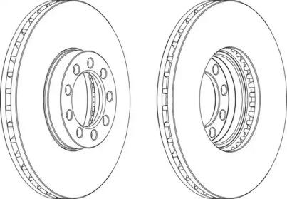 Jurid 569153J Диск гальмівний Jurid 569153J Диск гальмівний