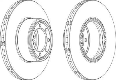 Jurid 569192J Brake disc Jurid 569192J Brake disc