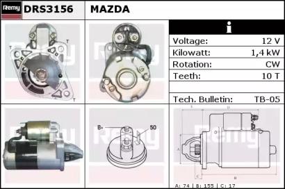Remy DRS3156 Стартер Remy DRS3156 Стартер