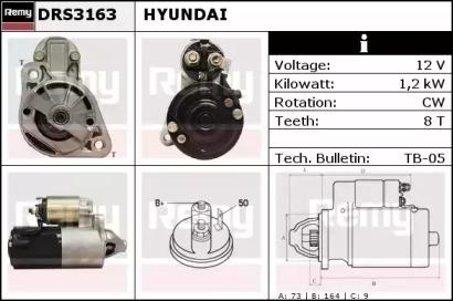 Remy DRS3163 Starter