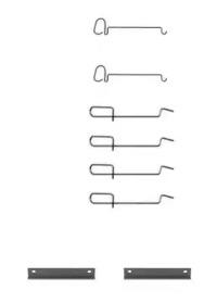 Motaquip VMK601 Монтажний комплект гальмівних колодок