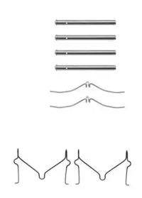 Motaquip VMK694 Spring set disc brake Motaquip VMK694 Spring set disc brake