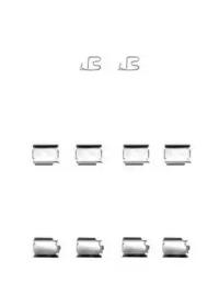 Motaquip VMK859 Монтажний комплект гальмівних колодок