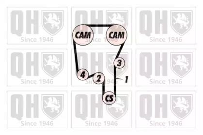 Quinton Hazell QBK445 Ремень грм комплект Quinton Hazell QBK445 Ремень грм комплект