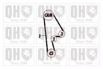 Quinton Hazell QBK459 Ремень ГРМ комплект Quinton Hazell QBK459 Ремень ГРМ комплект