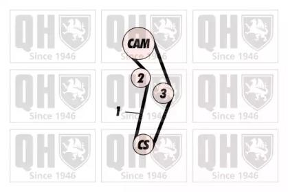Quinton Hazell QBK534 Ремень грм комплект Quinton Hazell QBK534 Ремень грм комплект