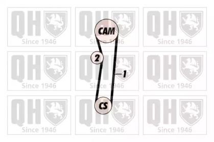 Quinton Hazell QBK540 Ремень грм комплект