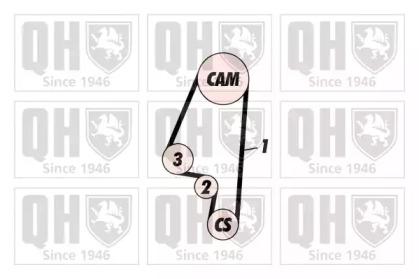 Quinton Hazell QBPK5650 Комплект ремня ГРМ с водяным насосом и роликами Quinton Hazell QBPK5650 Комплект ремня ГРМ с водяным насосом и роликами