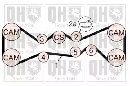 Quinton Hazell QBK770 Ремень грм комплект Quinton Hazell QBK770 Ремень грм комплект