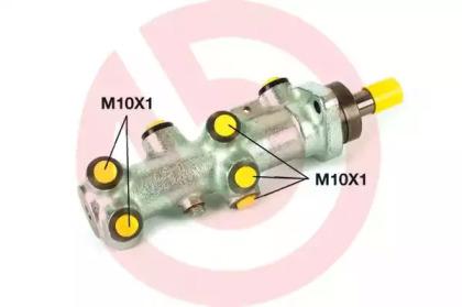 Brembo M 61 008 Циліндр головний гальмівний Brembo M 61 008 Циліндр головний гальмівний