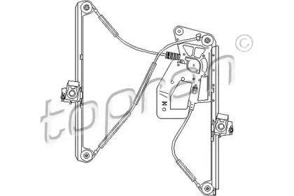 Topran 501 826 Regulator assy door window