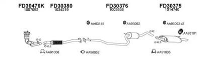 Veneporte 300043 Глушник вихлопних газів кінцевий