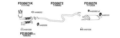 Veneporte 300066 Глушник вихлопних газів кінцевий