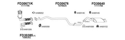 Veneporte 300070 Глушник вихлопних газів кінцевий Veneporte 300070 Глушник вихлопних газів кінцевий