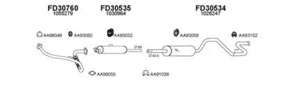 Veneporte 300154 Глушник вихлопних газів кінцевий Veneporte 300154 Глушник вихлопних газів кінцевий