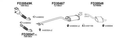 Veneporte 300204 Глушник вихлопних газів кінцевий Veneporte 300204 Глушник вихлопних газів кінцевий