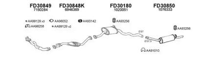 Veneporte 300258 Глушник вихлопних газів кінцевий Veneporte 300258 Глушник вихлопних газів кінцевий