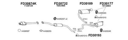 Veneporte 300281 Глушитель выхлопных газов конечный Veneporte 300281 Глушитель выхлопных газов конечный