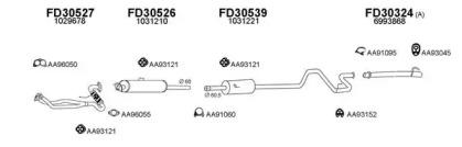 Veneporte 300389 Глушник вихлопних газів кінцевий Veneporte 300389 Глушник вихлопних газів кінцевий