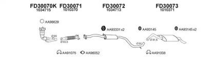 Veneporte 300396 Глушник вихлопних газів кінцевий Veneporte 300396 Глушник вихлопних газів кінцевий