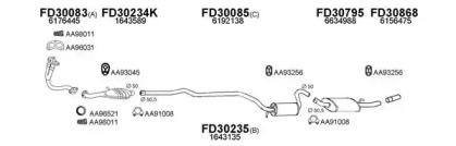 Veneporte 300442 Глушник вихлопних газів кінцевий Veneporte 300442 Глушник вихлопних газів кінцевий