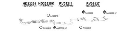 Veneporte 330003 Глушник вихлопних газів кінцевий Veneporte 330003 Глушник вихлопних газів кінцевий