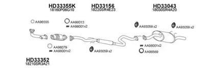 Veneporte 330012 Глушник вихлопних газів кінцевий Veneporte 330012 Глушник вихлопних газів кінцевий
