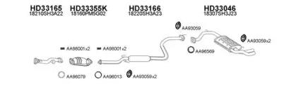 Veneporte 330018 Глушитель выхлопных газов конечный Veneporte 330018 Глушитель выхлопных газов конечный